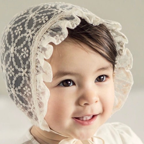 Baptism Baptism Girl Hat Christening for Baby Etsy