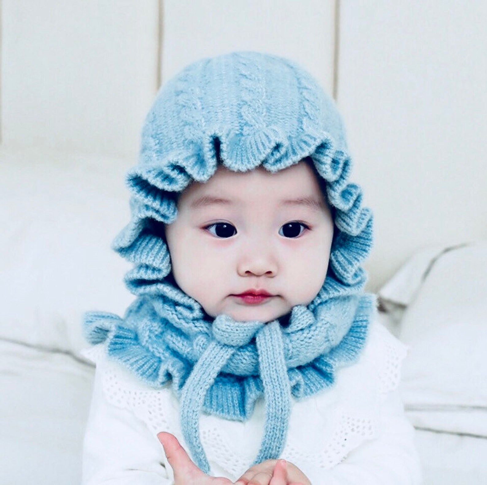 Crochet baby Knit baby hat baby girl Crochet Etsy