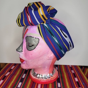 Guatemalan wired headwrap, twisty, wired headband, twist tie headwrap, Mexican headwrap, Mayan textiles, Guatemalan child fashion, Mexican