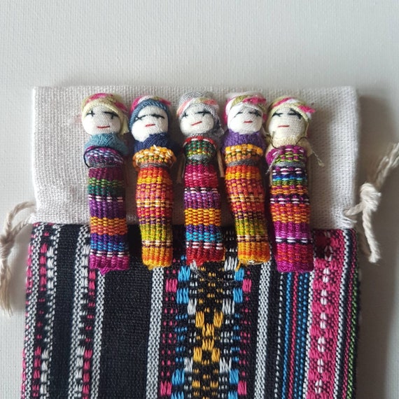 handmade worry dolls