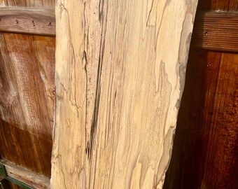 Solid timber "Sassafras" live edge Bath Caddy