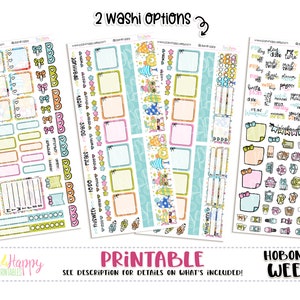 Hobonichi Weeks Weekly Kit, Summer Gnomes Weekly Kit, Hobonichi Weeks Stickers, Hobo Weeks, Hobonichi Stickers