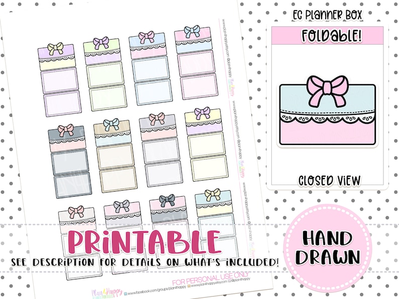 Printable, FOLDABLE Containers, Suit Optimum Planners, Bow Foldable Containers, Printable Planner Stickers, Hand Drawn Stickers photo relating to Printable Foldables named Printable, FOLDABLE Packing containers, Match Maximum Planners, Bow Foldable Bins, Printable Planner Stickers, Hand Drawn Stickers