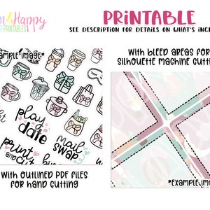 Printable Weekly Kit, Vertical Planner Weekly Kit, Pumpkin Spice Weekly ...