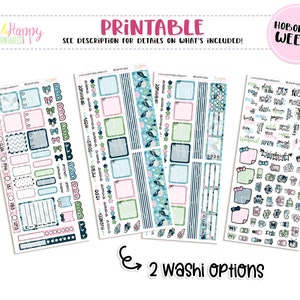 Hobonichi Weeks Weekly Kit, Birdsong Weekly Kit, Hobonichi Weeks Stickers, Hobo Weeks, Hobonichi Stickers