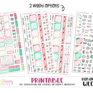 Hobonichi Weeks Weekly Kit, Sweet Strawberry Weekly Kit, Hobonichi Weeks Stickers, Hobo Weeks, Hobonichi Stickers