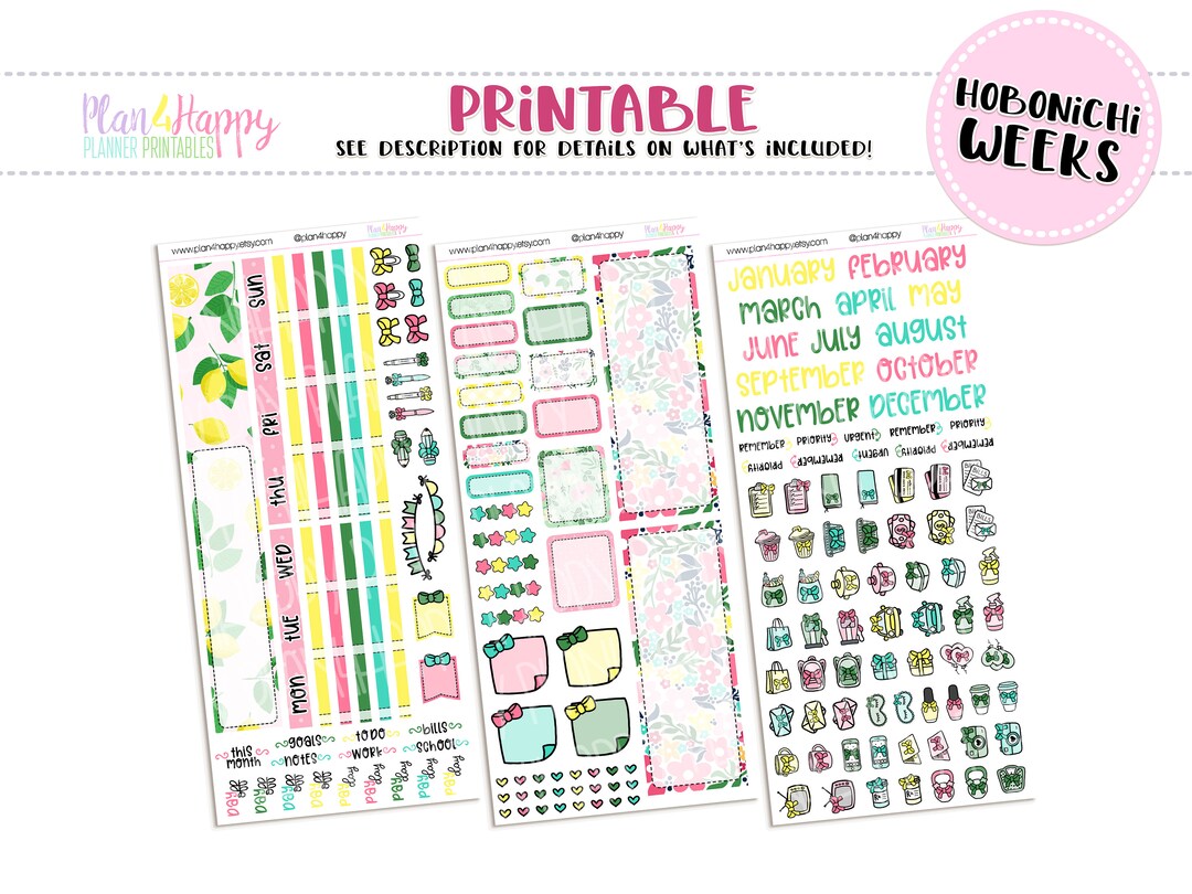 Hobonichi Weeks Monthly Kit, Sweet Tea Hobonichi Weeks Monthly ...