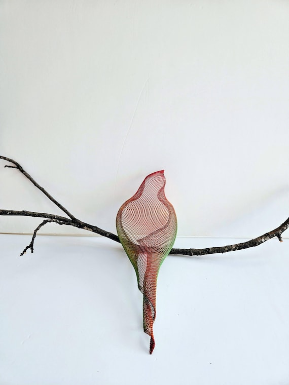 How to Bird Wire Sculpture With Twigs 