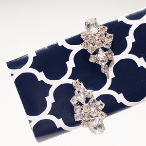 Beautiful Vintage Rhinestone Earrings