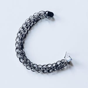 Vintage Sterling Silver Charm Bracelet