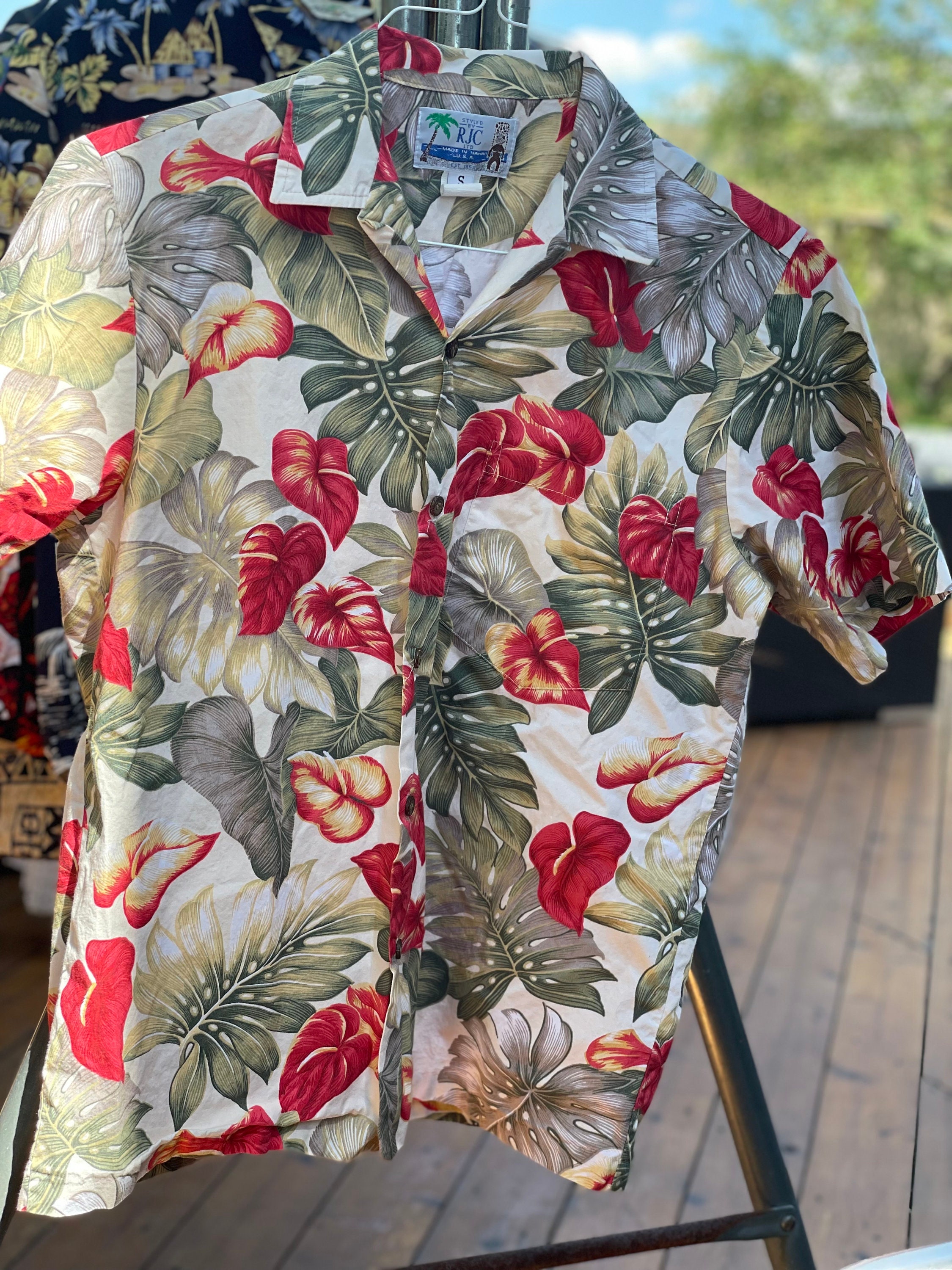 【即納！最大半額！】 Hawaiian Vintage Shirt Etsy - Small Size トップス