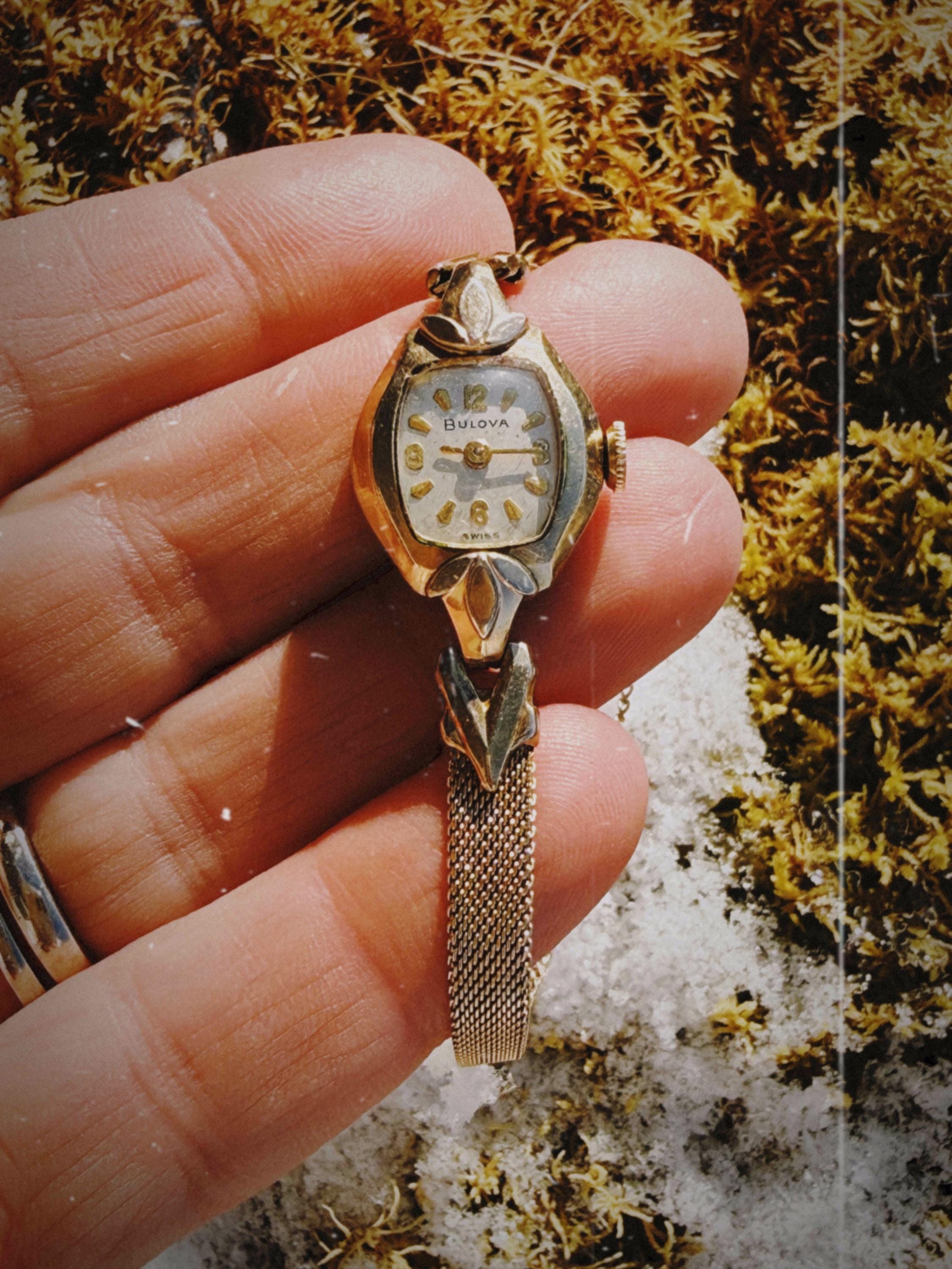 bulova gold dress watch Rolled Women Gold Filled Case Wristwatches 1960s Vintage Bulova Rolled Gold Plated bulova watch gold