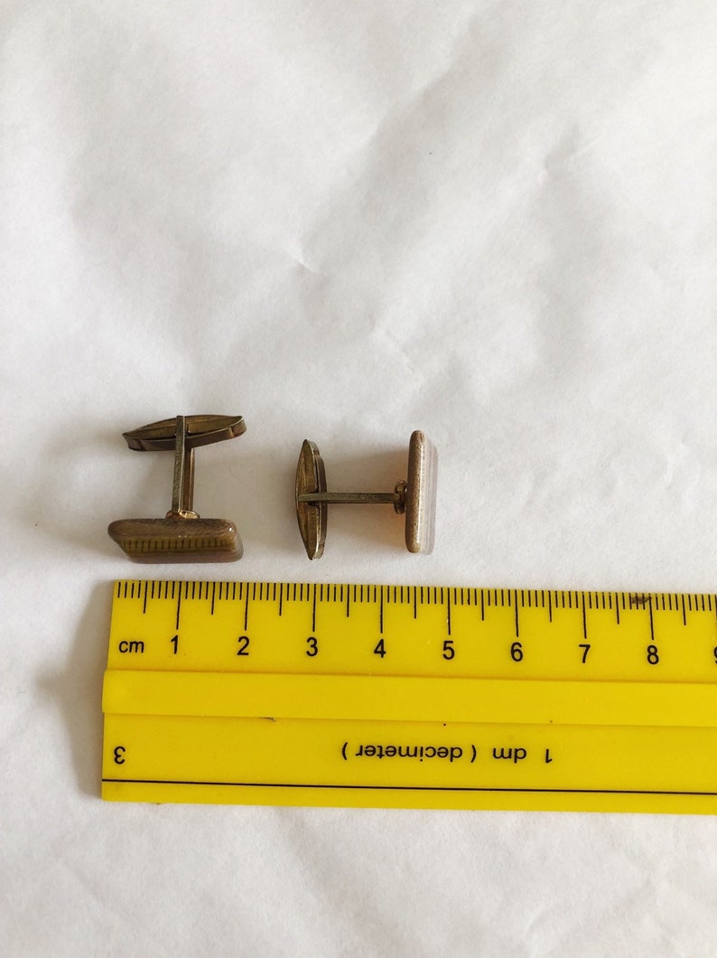 Natural Stone Vintage Cufflinks