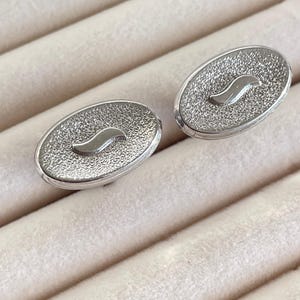 Vintage Midcentury Silver Cufflinks