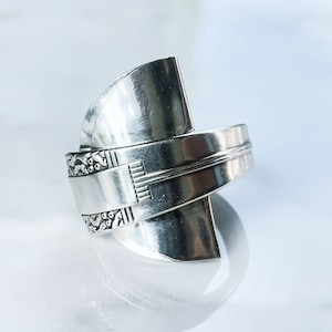 Vintage Silver Spoon Ring
