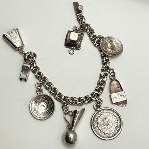 Taxco Mexican Silver Aztec Bracelet - Etsy