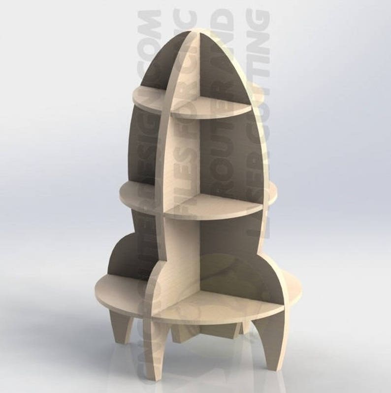 Design for CNC Router and Laser Cutting Wall Corner Shelf Etsy