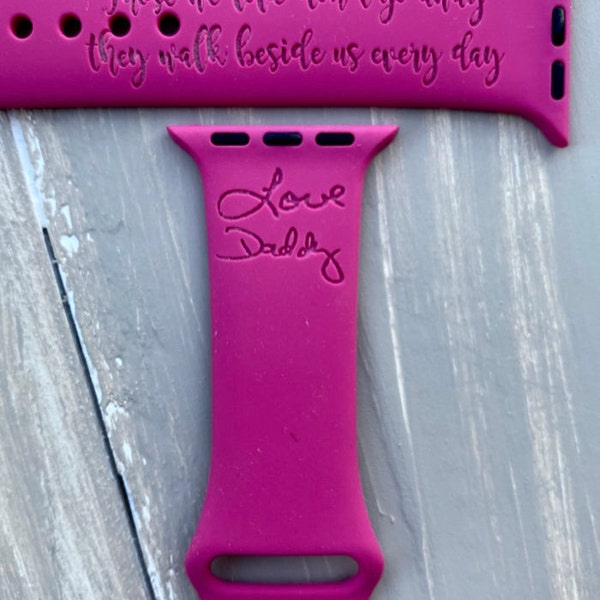 Personalized Apple Watch Band Etsy