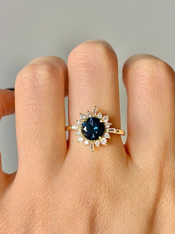 Statement sapphire sale rings for women