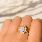 Opal Rings