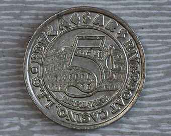 1989 caesars palace one dollar slot machine silver gaming coins 1989 caesars palace one dollar slot machine silver gaming coins