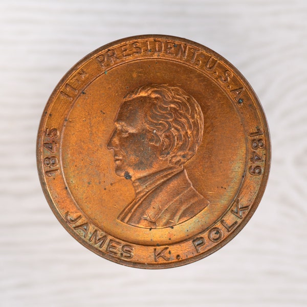 James Polk Token Etsy