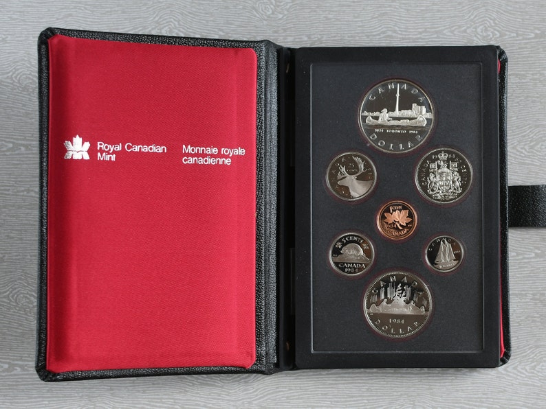 *** 1984 CANADA PROOF LIKE ROYAL MINT SET ***