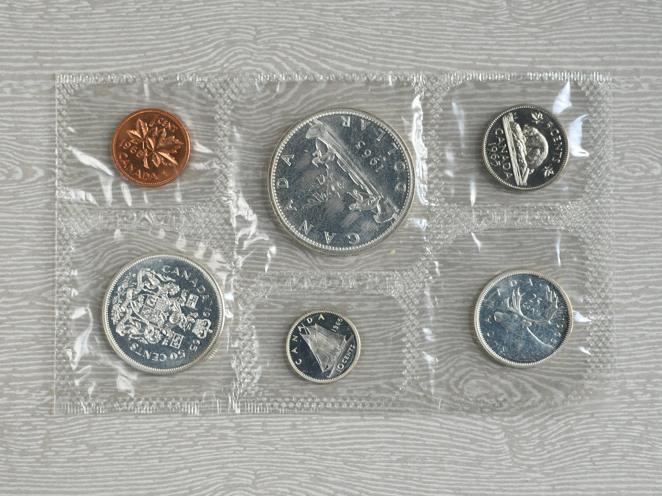 1965 Canada Coin Set - Etsy