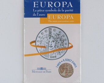 1999 France 6.55957 Francs Silver Brilliant Uncirculated 1999 France 6.55957 Francs Silver Brilliant Uncirculated