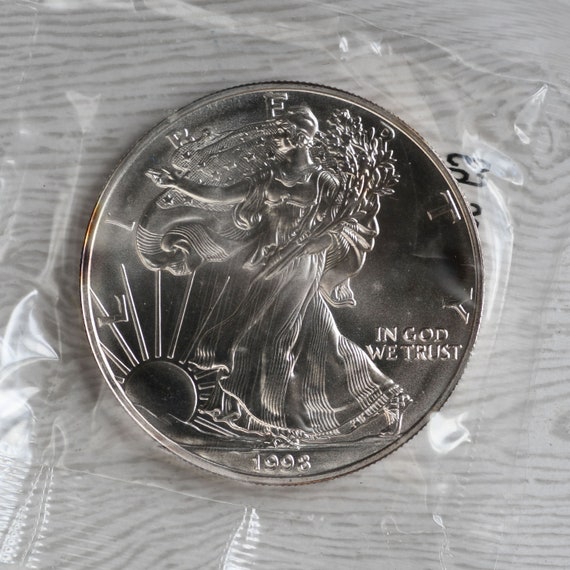 1998 U.S. American Eagle Silver Dollar SEALED in Littleton | Etsy