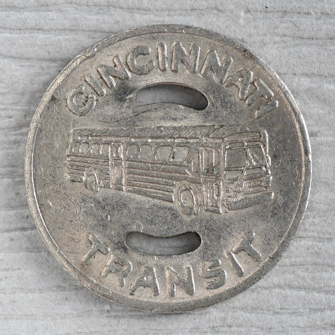 Cincinnati Transit good for One Adult Fare Ohio Etsy