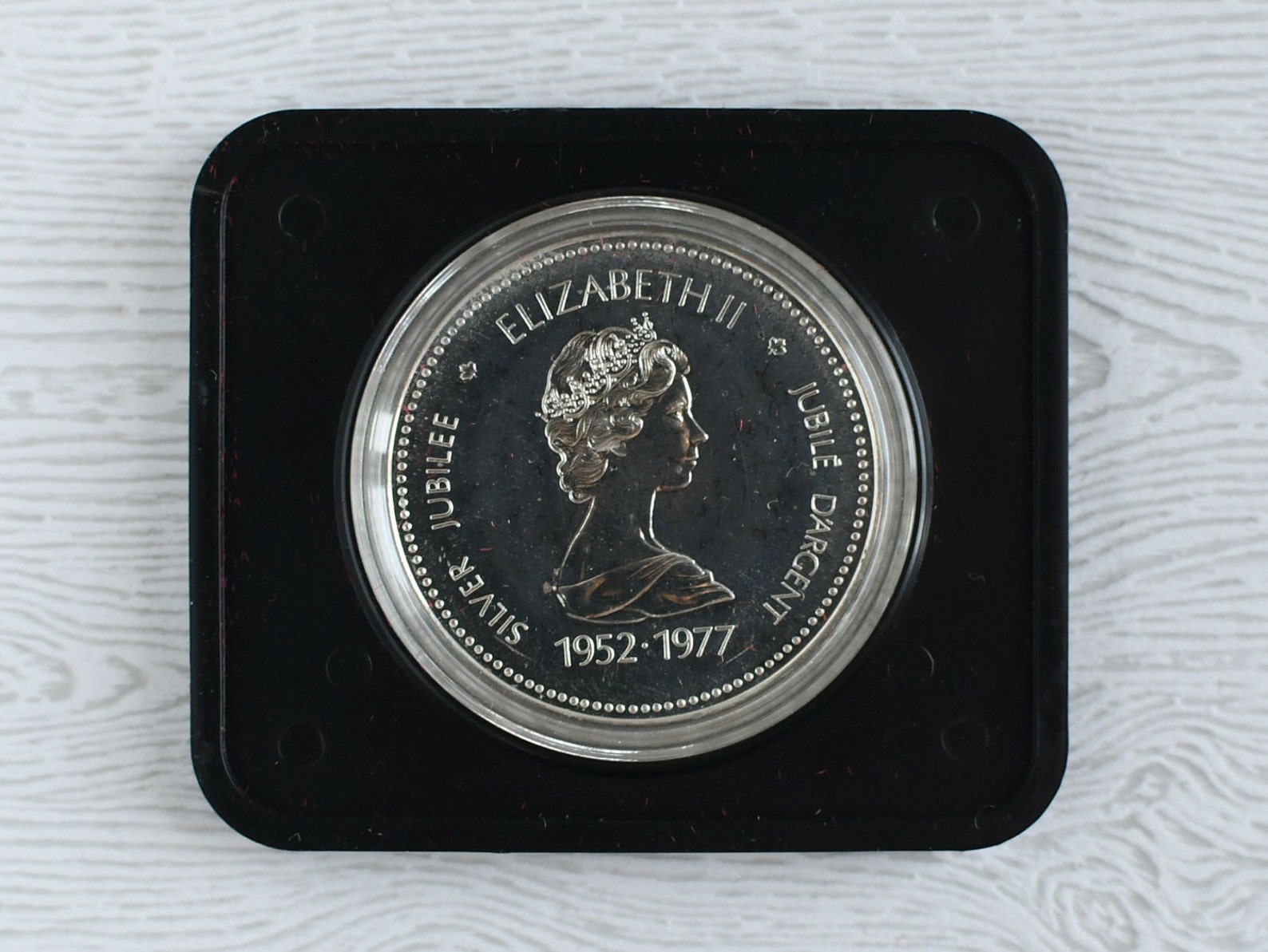 1977 Canada Silver Dollar 1952-1977 Silver Jubilee Throne of | Etsy