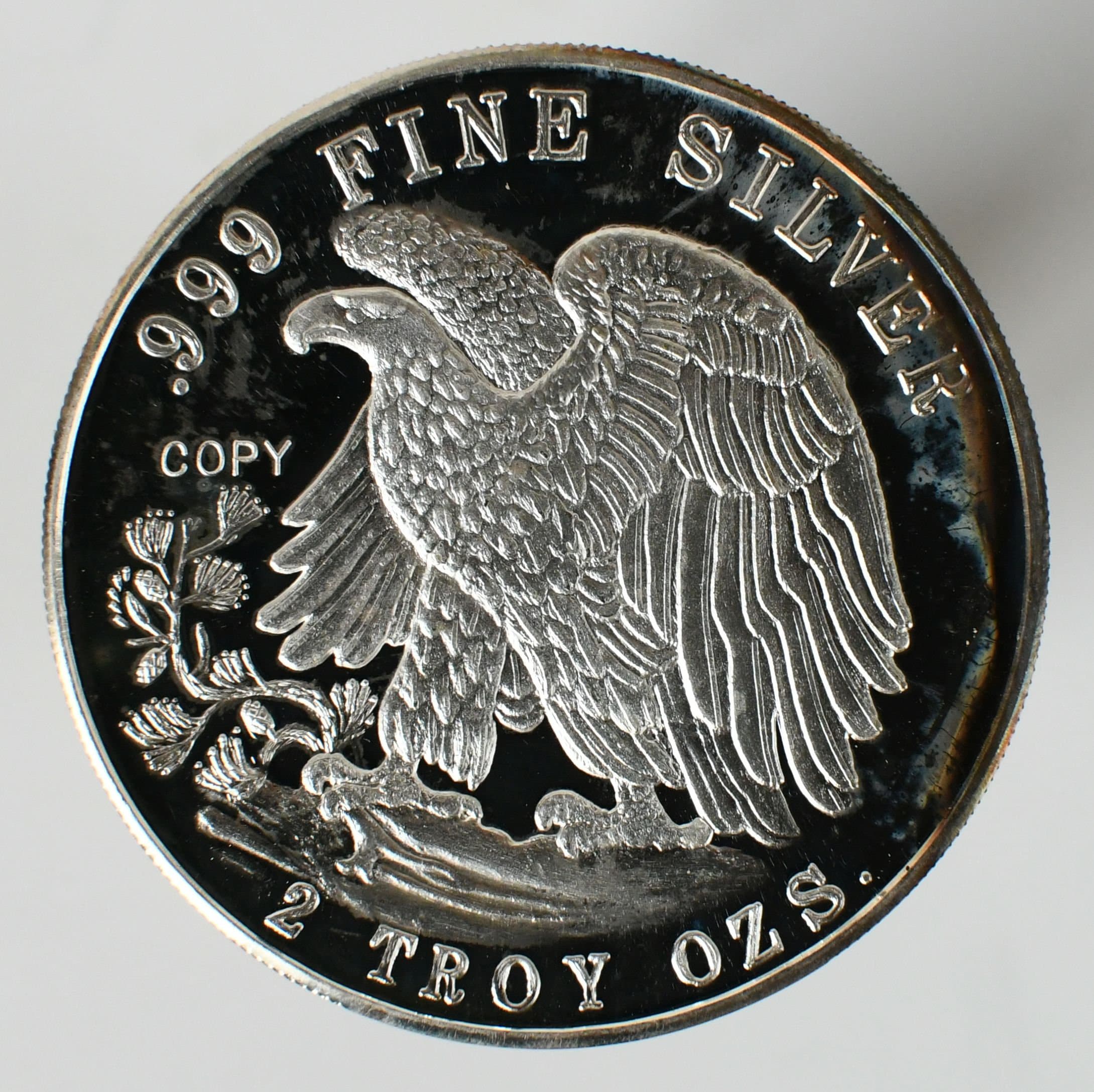 1987 Walking Liberty Eagle Design 2 Troy Oz .999 Fine Silver Proof