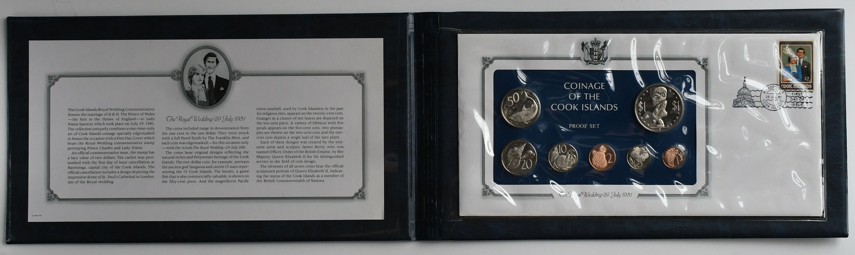 The Cook Islands Royal Wedding Commemorative Collection (1981 Cook