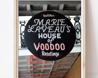 Marie Laveau - Voodoo Queen, Marie Laveau House of Voodoo, French Quarter Photos, New Orleans Photography, Voodoo
