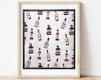 Bourbon - Bourbon Photography, Bourbon Photos, Bourbon Print, Maker's Mark, Knob Creek, Jim Beam, Basil Hayden's, Man Cave Decor, Woodford