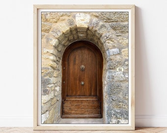 Provence Photography - Door Photography, Wood Door Art Print, Bordeaux Photography, Provence Wall Art, Provence Doors, Cave Door, Wood Door