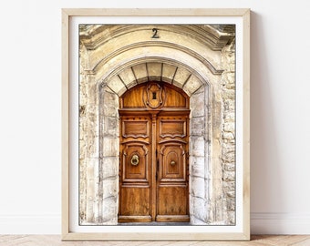 Provence Photography - Door Photography, Wooden Door Art Print, Bordeaux Photography, Provence Wall Art, Provence Doors, Aix-en-Provence