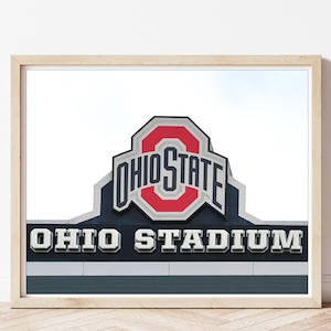 OSU Buckeyes - Ohio Stadium, Ohio State Football, Columbus Landmark, The Buckeyes, Ohio State Buckeyes, The Ohio State University
