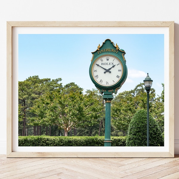 Rolex Golf Clock Etsy UK