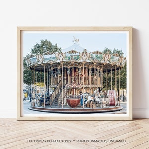 Bordeaux Carousel, Carousel Photography, Nursery Wall Art, Merry-Go-Round, Nursery Decor, Bordeaux City Center, French Carousel Photography