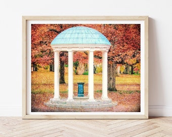 Old Well, UNC-Chapel Hill, North Carolina Photography, Tarheels, UNC Graduation, UNC Fine Art Print, Chapel Hill Photo, Old Well Photography