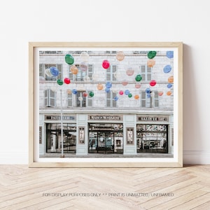 Paris Photography - Balloon Photography, Nursery Wall Art, Nursery Decor, Whimsical Wall Art, French Travel Photography, Parisian Wall Decor