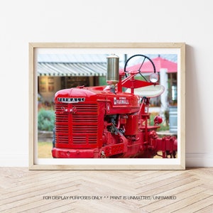 Vintage Farmall Tractor - Farmall Tractor, Tractor Photos, McCormick Farmall Photography, 1945 Farmall Model H, Tractor, Tractor Photography
