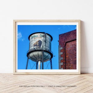 Buffalo Trace, Buffalo Trace Wasserturm, Bourbon Fotos, Bourbon Print, Whisky Fotografie, Bourbon Distillery, Man Cave Decor, Home Bar