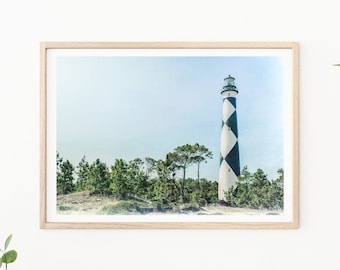 Outer Banks Lighthouse - Lighthouse Photography, Outer Banks, Lighthouses, Lighthouse Photos, Outer Banks Photography, Beach House Decor