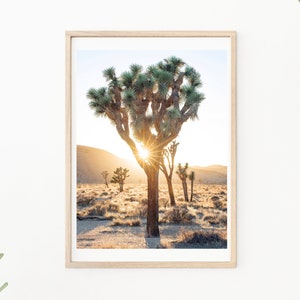 Joshua Tree - Desert Photography - Boho Print - California Travel Photography - Desert Print - Joshua Tree Photography - Palm Springs Photo