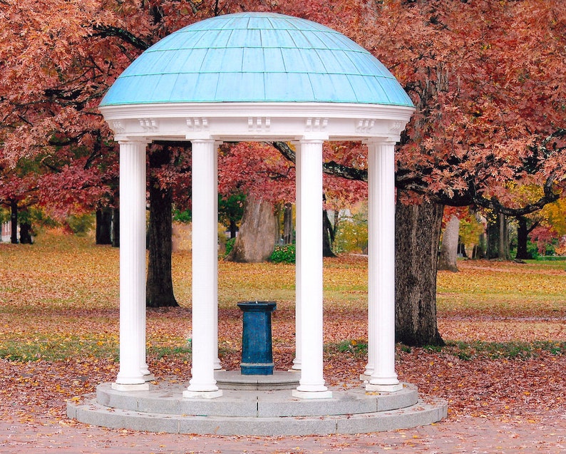 Old Well, Uncchapel Hill, North Carolina Photography, Tarheels, UNC