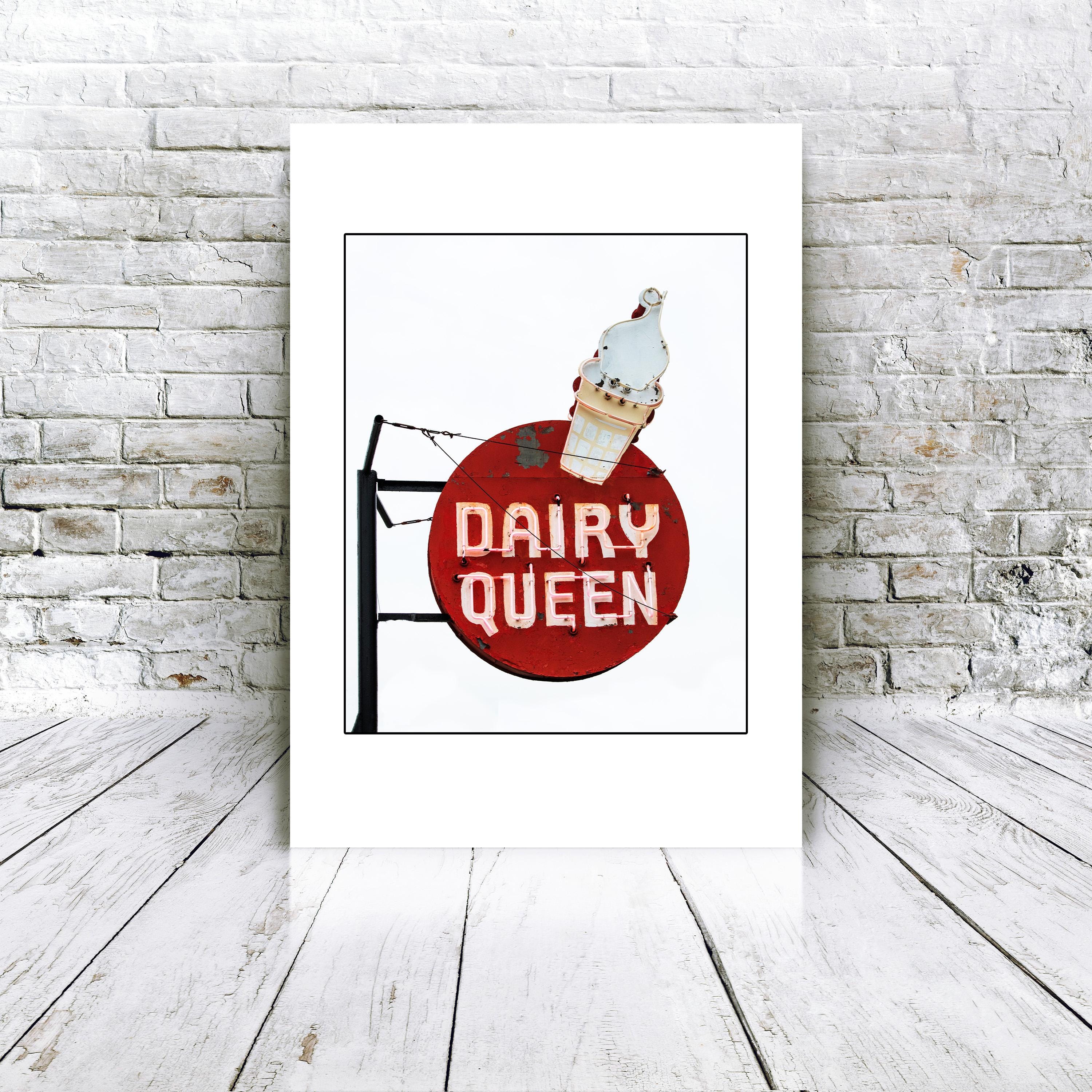 DAIRY QUEEN - Dairy Queen Ice Cream, Dairy Queen Sign