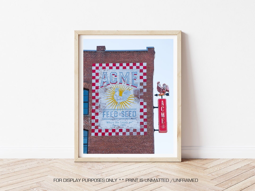 Nashville Photography Acme Feed and Seed, Nashville Landmark, Nashville